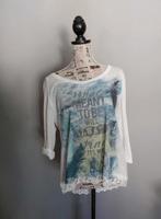 Tredy Shirt, Blusenshirt mit Glitzer und Spitze  Gr.42 Niedersachsen - Hann. Münden Vorschau