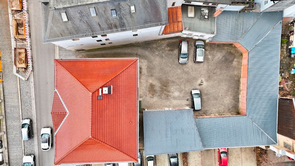 ‼️ Wohn- und Geschäftshaus + 14 Einzelgaragen im Zentrum von Pößneck ‼️ in Pössneck