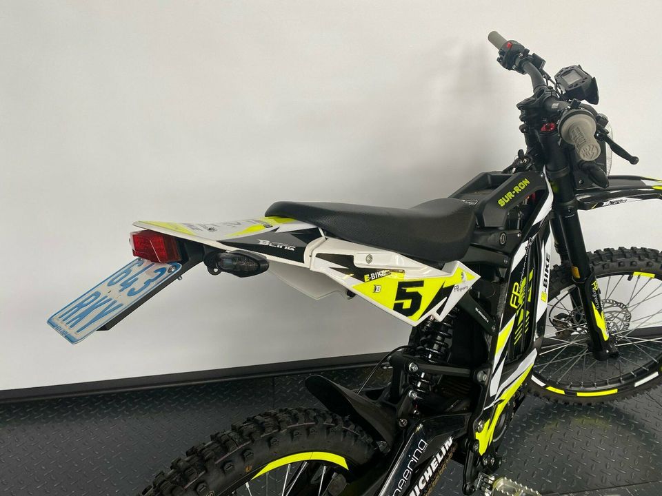 Sur-ron Firefly Elektro Cross E-Bike Surron, Suzuki RMZ Design in Wiesau