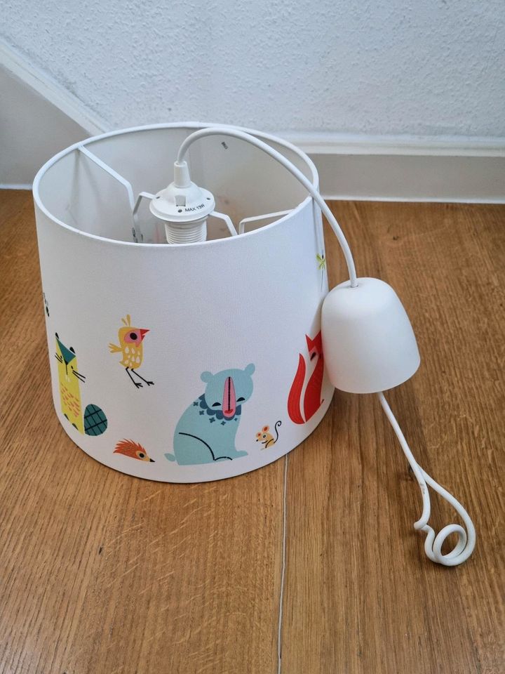 IKEA Lampe Hängeleuchte weiss Kinderzimmer Fuchs Tiere in Hanau