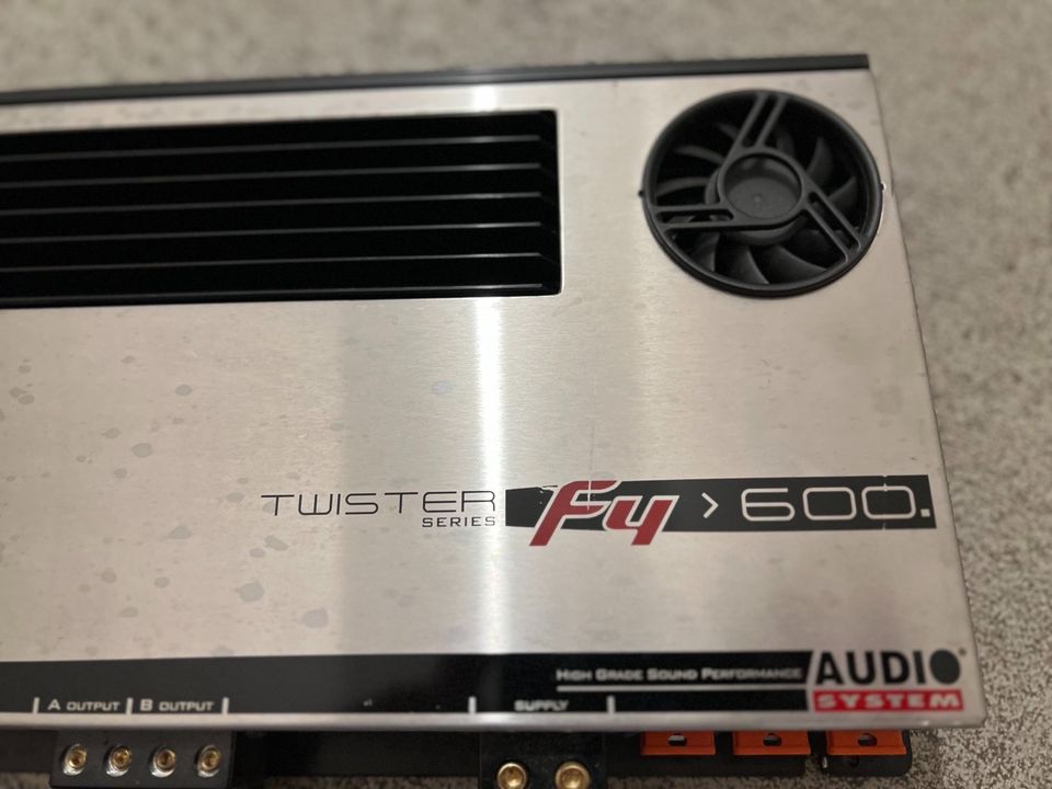 Audio System F4 600 Twister Serie Endstufe Verstärker Car HiFi in Hannover