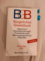 BGB + HGB Bürgerliches Gesetzbuch 87. Auflage 2021 Nordrhein-Westfalen - Wilnsdorf Vorschau