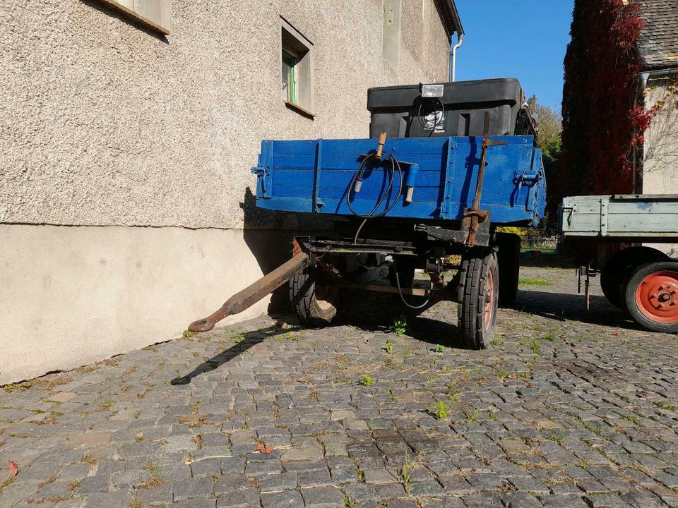 Zahnstangenkipper, Traktoranhänger in Trebsen