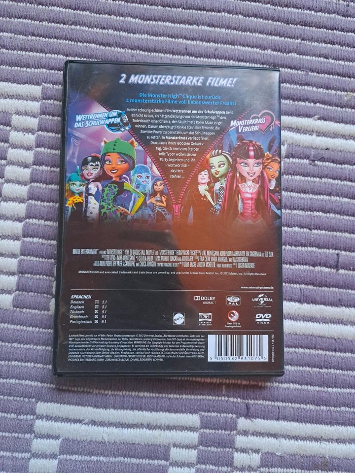 Monster High Dvd 2IN1 in Clenze