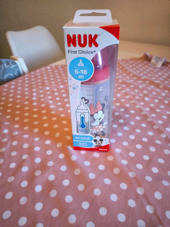 Nuk Flasche Disney Mickey 6-18 Monate in Limbach-Oberfrohna