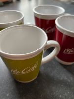 Kaffeebecher Mc Cafe 4x Bordeaux/Hellgrün Bayern - Pittenhart Vorschau