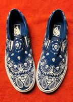 Vans Slip on, Bandana Skull, 44, Navy, praktisch neu Baden-Württemberg - Heilbronn Vorschau