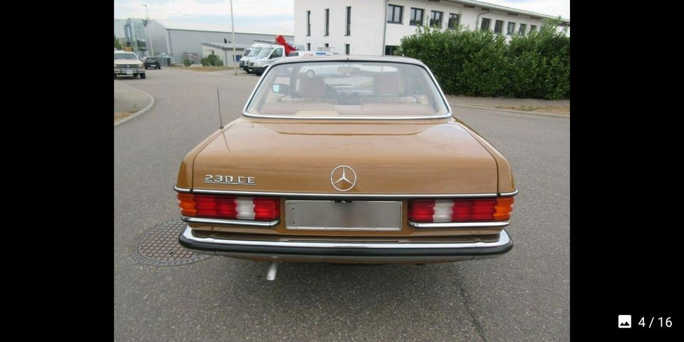 Mercedes Benz 230 CE W123 C123 Oldtimer Coupe MB in Riedstadt