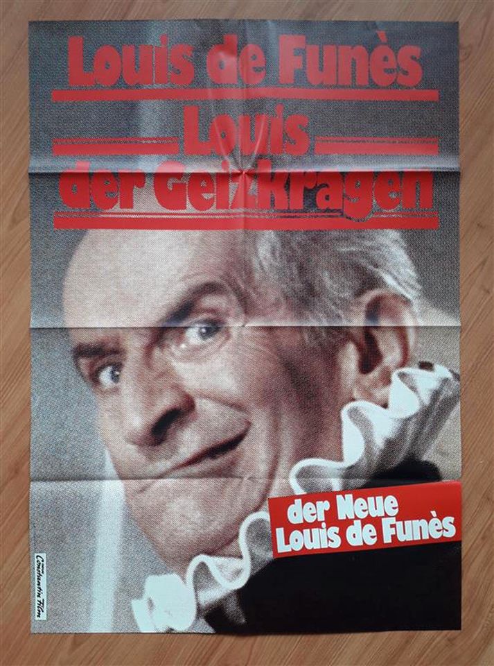 LOUIS DER GEIZKRAGEN (3) - Kinoplakat A1 - Gefaltet - 1980 in Bensheim