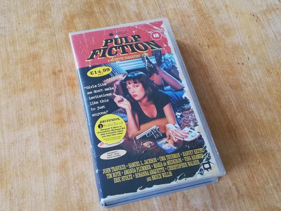 Pulp Fiction VHS in Berlin