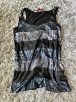 Tom Tailor Top Träger Shirt Rock Glitzer Pailetten schwarz Gr. XS Bayern - Poing Vorschau