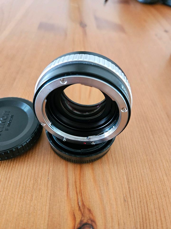 Zhongyi Focal Reducer Lens Turbo II Adapter: Nikon auf Fuji X in München