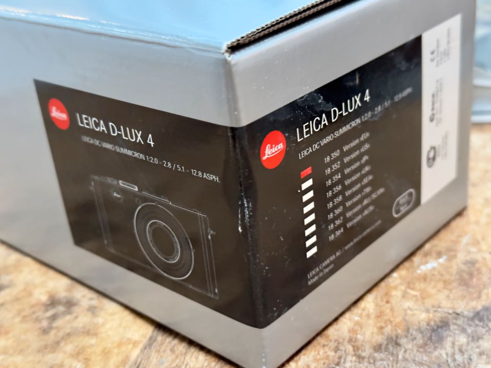 LEICA D-LUX 4 +Leica Bereitschaftstasche +SD Karten - NEUWERTIG in Frechen