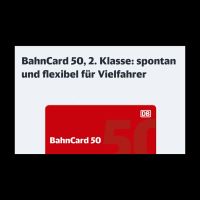 DB Bahncard 50 BC (keine Probe❗️) gültig bis März'25  Dortmund - Kirchlinde Vorschau
