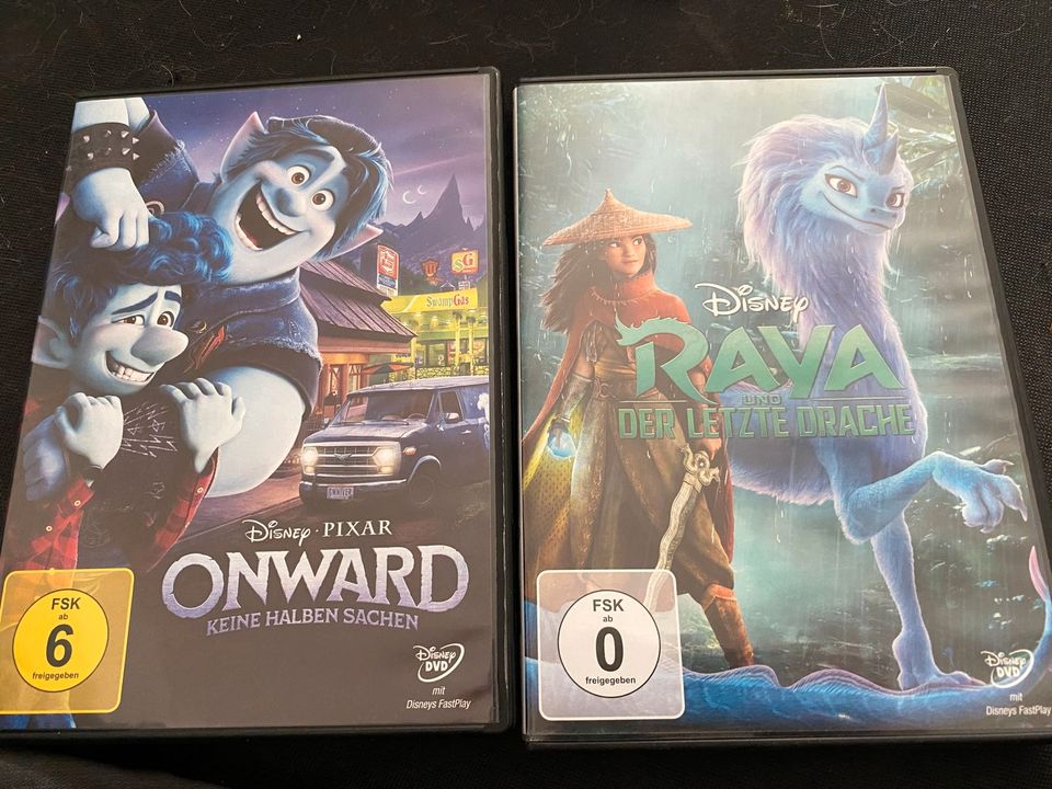 Walt Disney DVD´s Onward und Raya in Lüdenscheid
