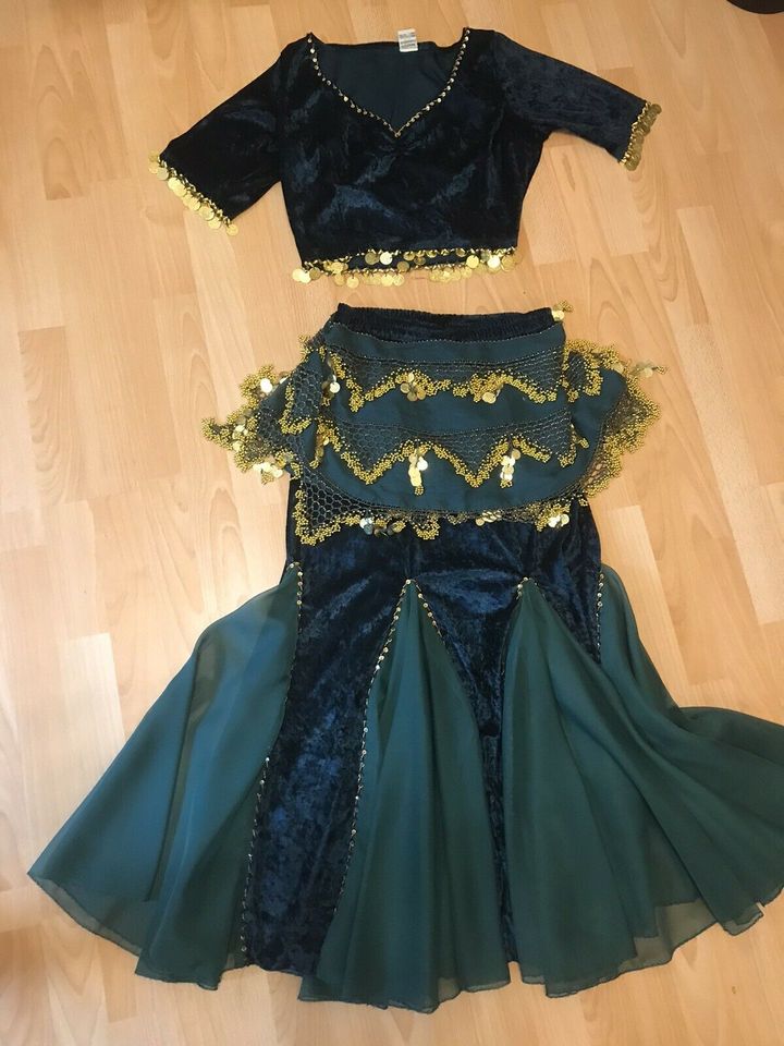 Bauchtanzkleid grün in Recklinghausen