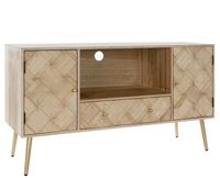 Lowboard DKD Home Decor Metall Paulonia Holz Kiefer Top Sideboard Sachsen-Anhalt - Merseburg Vorschau