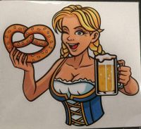 Aufkleber Sexy Mädel Wiesen Bier Oktoberfest Nordrhein-Westfalen - Lüdinghausen Vorschau