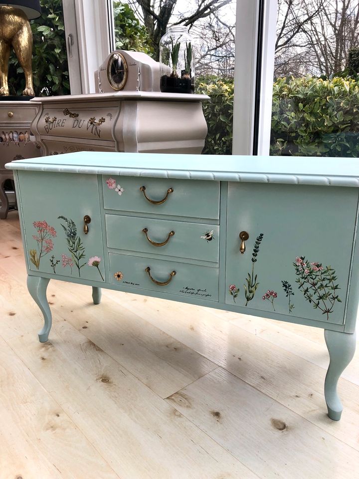 ⚜️ Chippendale Kommode * Unikat * Shabby * Vintage * Sideboard in Gladbeck