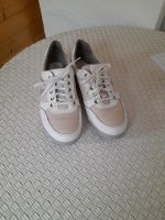 Schuhe Snesker Dsmen Gr.39 weiß beige Baden-Württemberg - Bad Ditzenbach Vorschau