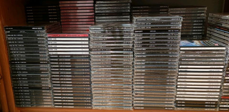 CD Sammlung mit 641 live CDs! Restposten - tlw. Neuware Rock Pop in Berlin