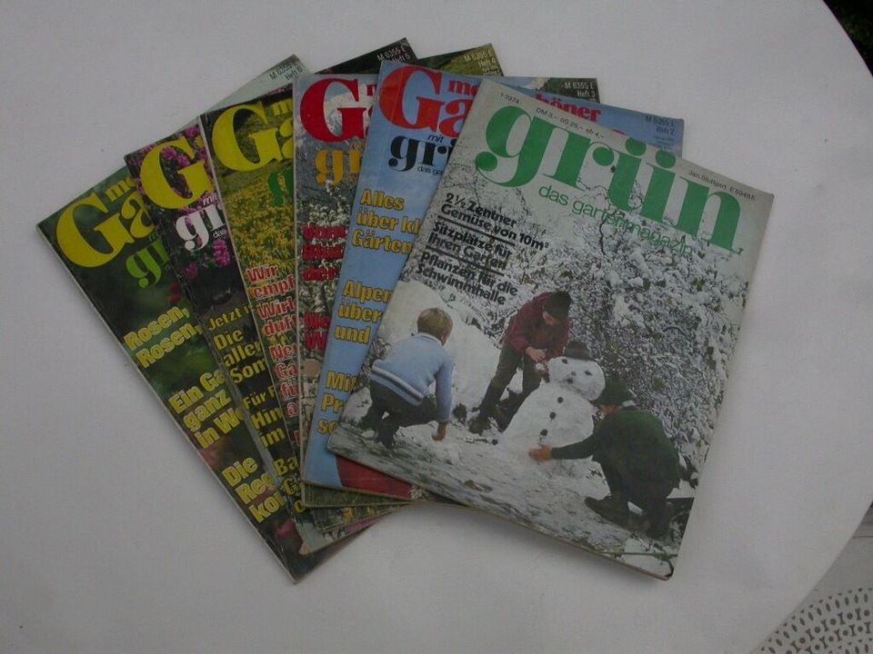Grün- Magazin große Serie Neuzustd. s. Ausführlich.i.Origin.box in München