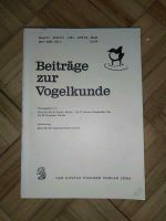 Beiträge zur Vogelkunde - Band 27, Heft 5, 1981 DDR Thüringen - Bad Klosterlausnitz Vorschau