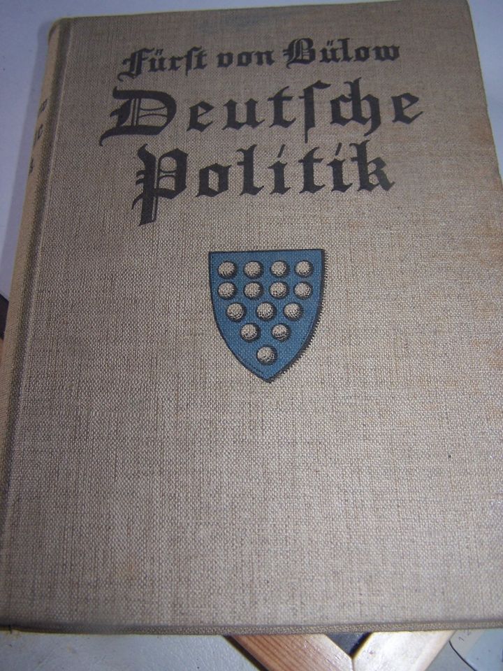 Deutsche Politik / fürst v. Bülow v. 1916 in Kirchenlamitz