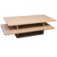 Couchtisch Holz Buche natur 130 cm, Beistelltisch modern Massiv Bayern - Ebersdorf Vorschau