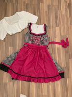 Distler Dirndl schwarz pink 38 mit Bluse Bayern - Altfraunhofen Vorschau