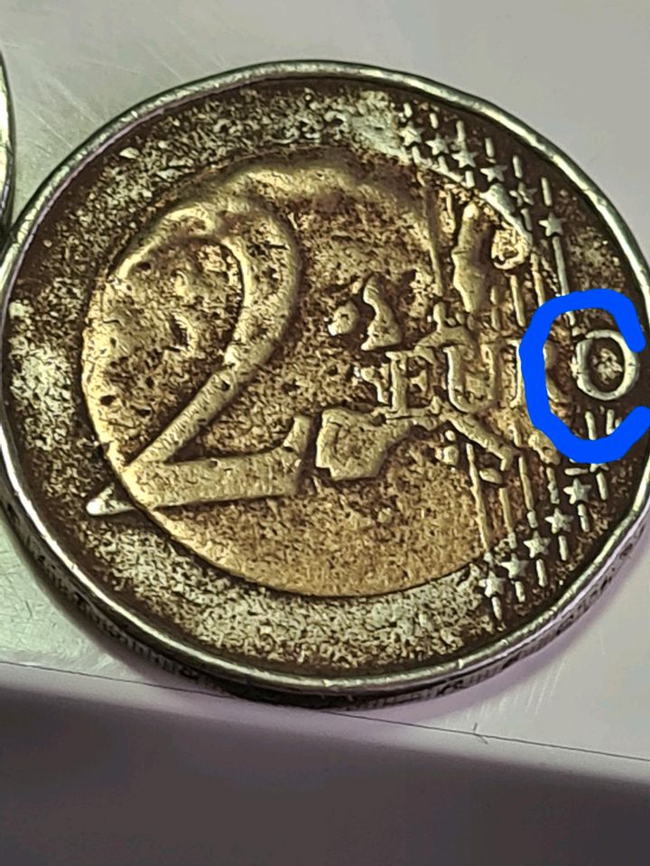 2 Euro münze fehlprägung in Mühlheim am Main