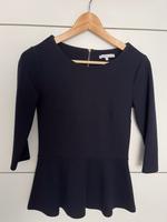 Mint&Berry Peplum Shirt Oberteil dunkelblau 3/4Arm Größe S Hessen - Trebur Vorschau