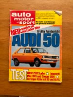 AMS 09/1974 BMW 2002 turbo, Audi 50, Innocenti Mini Nordrhein-Westfalen - Bergisch Gladbach Vorschau