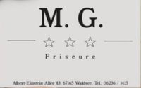 ⭐️ M. G. Friseure UG ➡️ Friseur  (m/w/x), 67165 Rheinland-Pfalz - Waldsee Vorschau