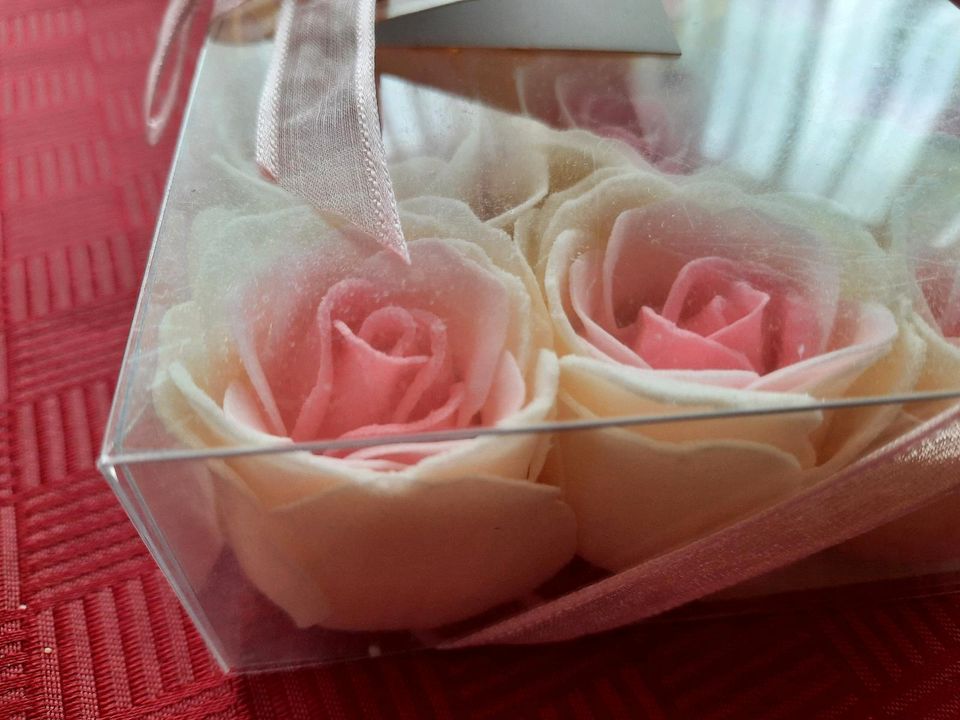 Rosen Seife Bad "Bath bouquets" Soap Rose in Laupheim