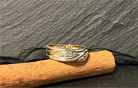 Ring 333 (8ct.) Gelbgold mit Diamantsplitter Goldschmuck T346 Berlin - Schöneberg Vorschau