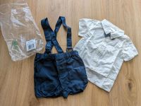 Festliches Set Baby 68 Sommer kurze Hose weißes Hemd neu Thüringen - Uthleben Vorschau