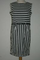 OUI Kleid Gr. 36/38 Streifen schwarz-weiß gestreift sehr edel Nordrhein-Westfalen - Ascheberg Vorschau
