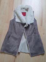 S Oliver Fellweste Weste Fake Fur Fell S M 36 38 hellbraun beige Brandenburg - Schildow Vorschau