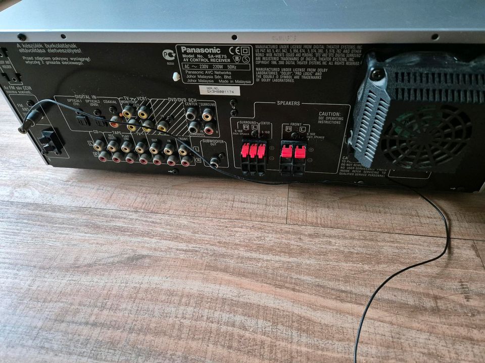 Panasonic Receiver SA-HE75 in Duisburg