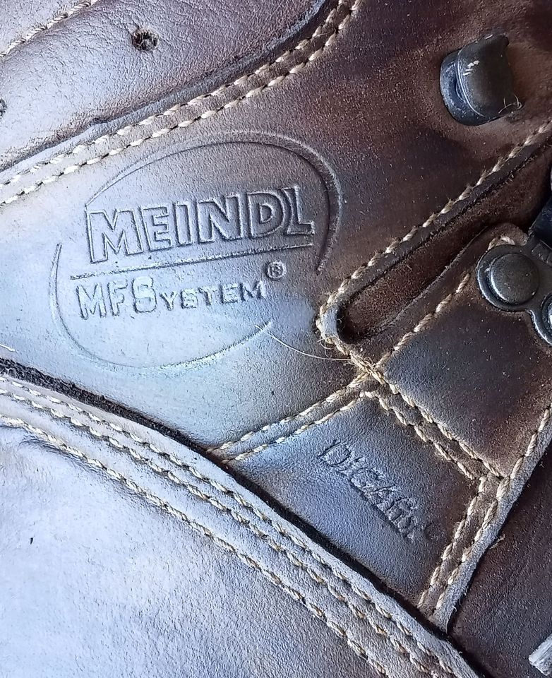 MEINDL Comfort fit MFSystem DiGAfix Vibram Leder Trekking Jagd in Obernkirchen