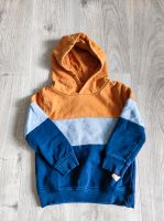 Hoodie, Sweater, Pullover, blau/grau/orange, Gr. 98 Bayern - Teunz Vorschau