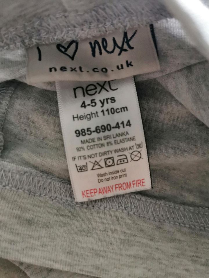 Next Leggings Größe 110, 4-5 Jahre in Mettlach