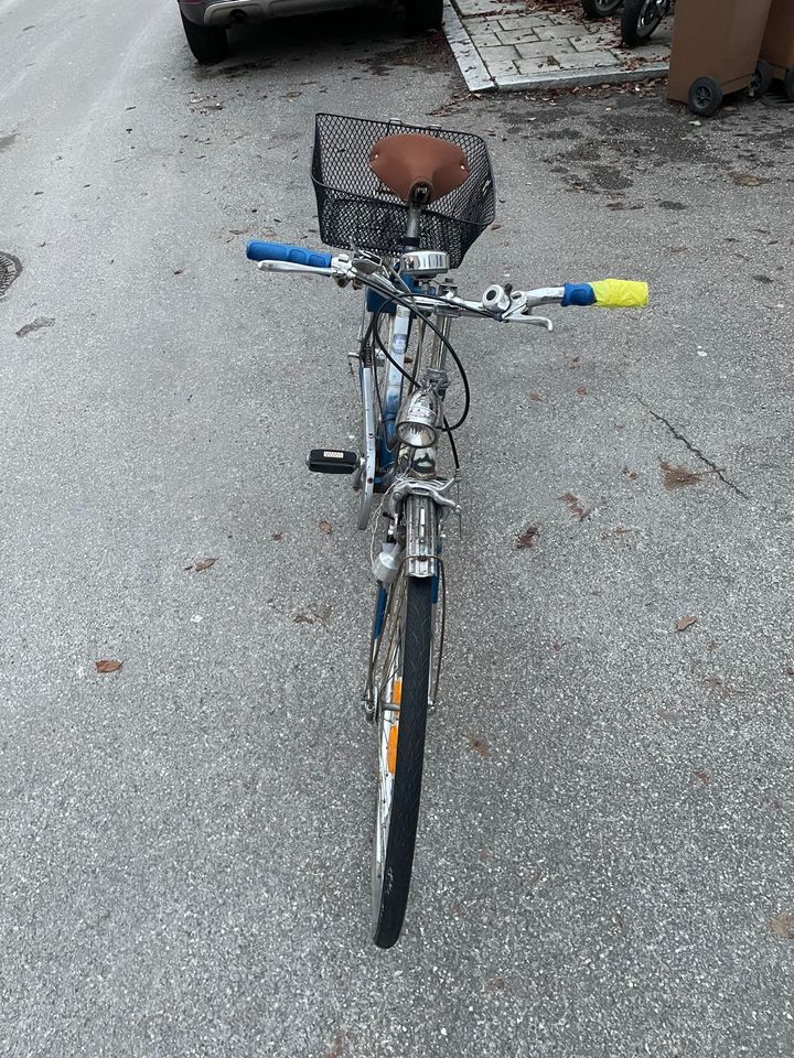 Damenrad Fahrrad Vintage Herkules blau in München