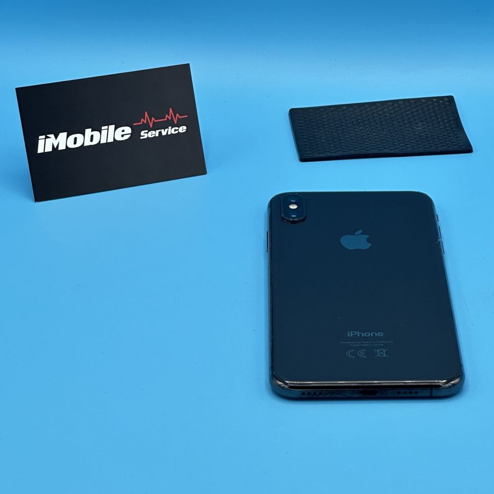 ⭐ iPhone XS MAX 64GB BLACK Akkukap.: 88% Gebraucht N352 ⭐ in Berlin
