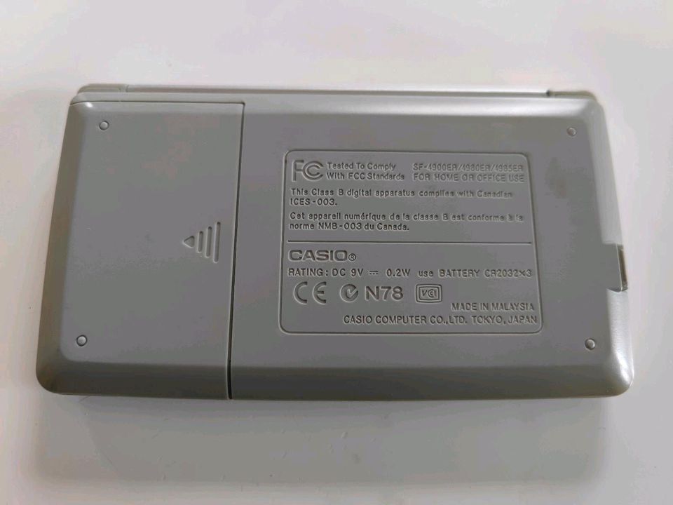 Casio Digital Diary SF-4980ER 256KB inkl. Datenkabel in Miesbach