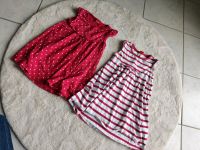 Je3€/5,25€ 104 (110) Sommerkleid Zwillinge Kleid kleidchen rot Bayern - Rednitzhembach Vorschau