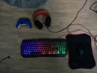 Zock set mit Tastatur, Maus , Hetset und IXbox Kontroller Bayern - Mellrichstadt Vorschau