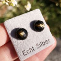 Goldobsidian facettiert Ohrstecker 925 Silber Schmuck Ohrringe Rheinland-Pfalz - Lauschied Vorschau