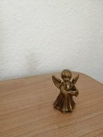 Kleiner Kerzenhalter Engel (Bronze / Messing ? ) Höhe: 6 cm . Berlin - Hohenschönhausen Vorschau